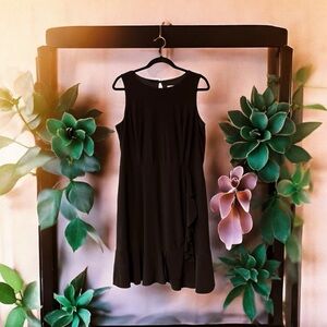 Emma & Michele Black Sleeveless Dress